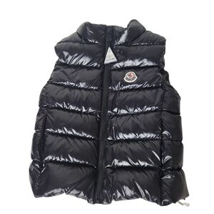 MONCLER Ghany Quilted Down Glossy Finish Puffer Vest Kids